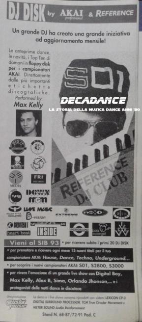 Max Kelly - DJ DISK 1993