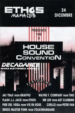 House Sound Convention III (1987) courtesy of Maurizio Clemente