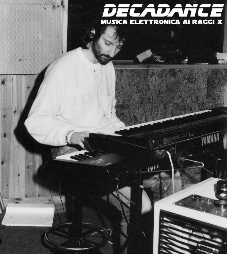 Michele Paciulli al Sandy's Recording Studio nel 1985