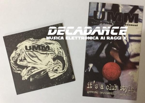 cataloghi merchandise UMM (1994 e 1996-97)